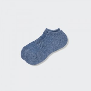 Akcesoria Męskie Uniqlo HEATTECH Pile Short Socks Niebieskie,Uniqlo Polska | E375093
