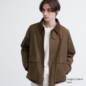 Blouson Damskie Uniqlo Utility Short Brązowe,Uniqlo Polska | H030657