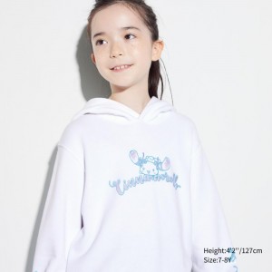 Bluza z Kapturem Dziecięce Uniqlo Sanrio characters Sweat Cropped Białe,Uniqlo Polska | L230451