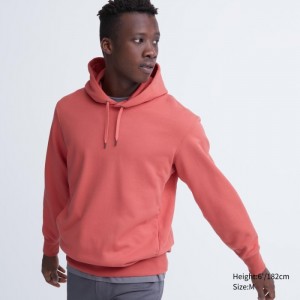 Bluza z Kapturem Męskie Uniqlo Sweat Pullover Różowe,Uniqlo Polska | M439181