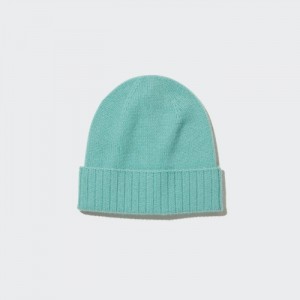 Czapka Damskie Uniqlo Cashmere Knitted Zielone,Uniqlo Polska | Q660583