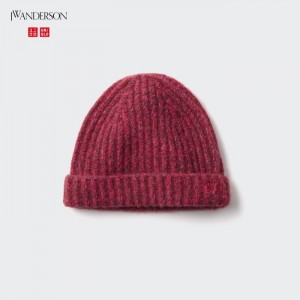 Czapka Damskie Uniqlo Souffle Yarn Czerwone,Uniqlo Polska | R294049