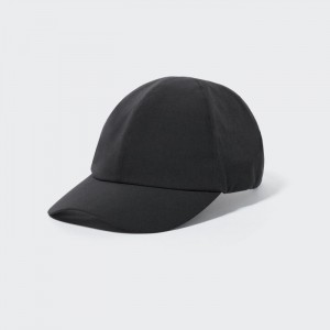 Czapki Męskie Uniqlo UV Protection (2-Way Stretch) Czarne,Uniqlo Polska | O328133