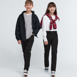 Jeansy Dziecięce Uniqlo Ultra Stretch Soft Czarne,Uniqlo Polska | J553909