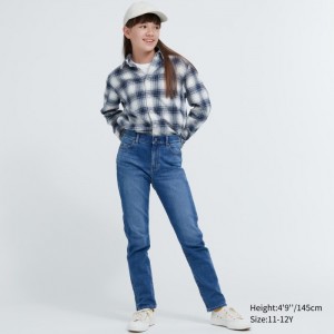 Jeansy Dziecięce Uniqlo Ultra Stretch Soft Niebieskie,Uniqlo Polska | X790513