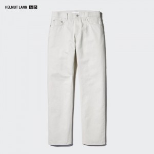 Jeansy Męskie Uniqlo Classic Cut Białe,Uniqlo Polska | D835185