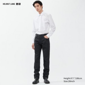 Jeansy Męskie Uniqlo Classic Cut Czarne,Uniqlo Polska | F530340