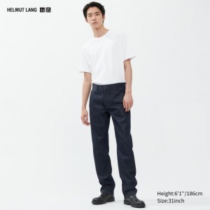 Jeansy Męskie Uniqlo Classic Cut Niebieskie,Uniqlo Polska | E554336