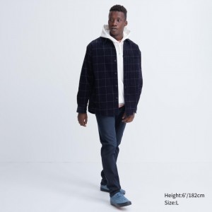 Jeansy Męskie Uniqlo EZY Ultra Stretch Niebieskie,Uniqlo Polska | G892024