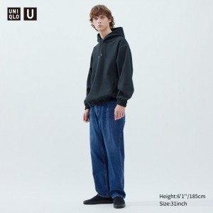 Jeansy Męskie Uniqlo Relaxed Fit Niebieskie,Uniqlo Polska | K944232