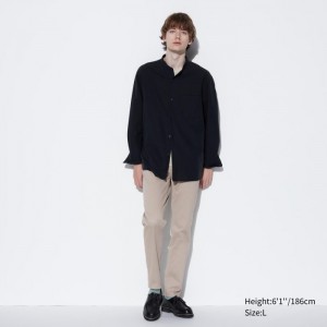 Jeansy Męskie Uniqlo Ultra Stretch Color Beżowe,Uniqlo Polska | W963152