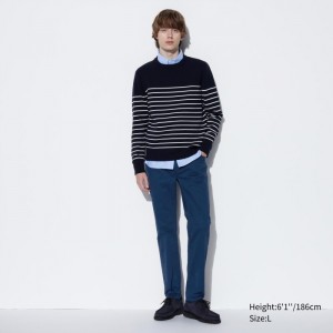 Jeansy Męskie Uniqlo Ultra Stretch Color Niebieskie,Uniqlo Polska | Q680409
