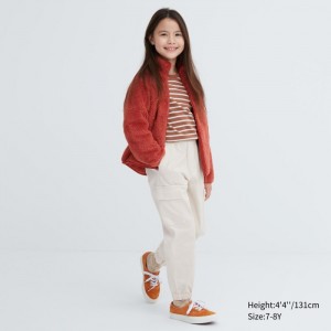 Joggery Dziecięce Uniqlo Ultra Stretch Cargo Jogger Natural,Uniqlo Polska | J296698