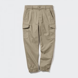 Joggery Męskie Uniqlo Cargo Jogger Beżowe,Uniqlo Polska | S989265