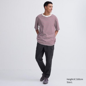 Joggery Męskie Uniqlo Cargo Jogger Ciemny Szare,Uniqlo Polska | V953163