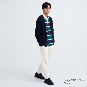 Joggery Męskie Uniqlo Ultra Stretch DRY-EX Jogger Białe,Uniqlo Polska | F585983