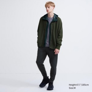 Joggery Męskie Uniqlo Ultra Stretch DRY-EX Jogger Czarne,Uniqlo Polska | V689191