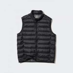 Kamizelka Puchowa Męskie Uniqlo Ultra Light (Narrow Quilt) Czarne,Uniqlo Polska | Q151484