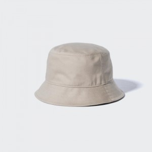 Kapelusz Męskie Uniqlo UV Protection Bucket Beżowe,Uniqlo Polska | E725009