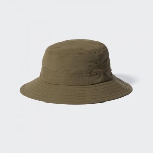 Kapelusz Męskie Uniqlo UV Protection Oliwkowe,Uniqlo Polska | H707257
