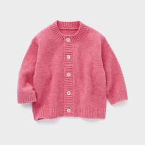 Kardigan Niemowlęce Uniqlo Souffle Yarn Różowe,Uniqlo Polska | A700691