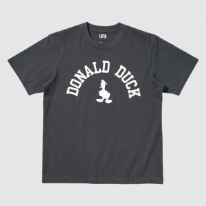 Koszulki Z Grafiką Damskie Uniqlo Magic For All Favorites UT (Short-Sleeve) Ciemny Szare,Uniqlo Polska | O404167