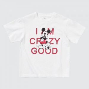 Koszulki Z Grafiką Dziecięce Uniqlo Magic For All Favorites UT (Short-Sleeve) Białe,Uniqlo Polska | K432916