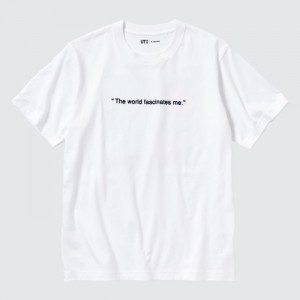 Koszulki Z Grafiką Męskie Uniqlo UT Archive UT (Short Sleeve) (Andy Warhol) Białe,Uniqlo Polska | C558281