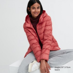 Kurtka Puchowa Damskie Uniqlo Ultra Light Pomarańczowe,Uniqlo Polska | E145021