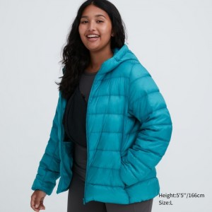Kurtka Puchowa Damskie Uniqlo Ultra Light Zielone,Uniqlo Polska | V212087