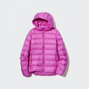 Kurtka Puchowa Damskie Uniqlo Ultra Light (2022 Edition) Różowe,Uniqlo Polska | Z218438
