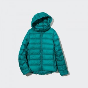 Kurtka Puchowa Damskie Uniqlo Ultra Light (2022 Edition) Zielone,Uniqlo Polska | L605069