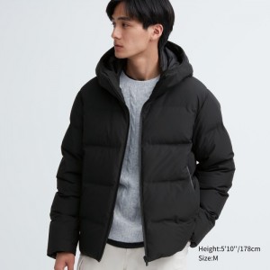 Kurtka Puchowa Męskie Uniqlo Seamless (3D Cut) Czarne,Uniqlo Polska | S971851
