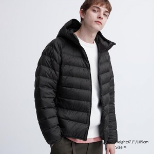 Kurtka Puchowa Męskie Uniqlo Ultra Light (3D Cut) Czarne,Uniqlo Polska | A708592