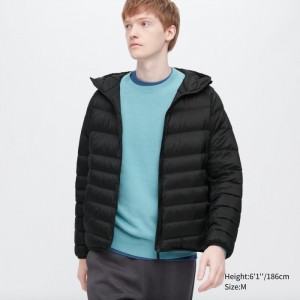 Kurtka Puchowa Męskie Uniqlo Ultra Light (3D Cut) (2022 Edition) Czarne,Uniqlo Polska | Z010723