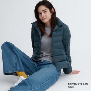 Kurtki Puchowe Damskie Uniqlo Ultra Light Ciemny Zielone,Uniqlo Polska | J303857