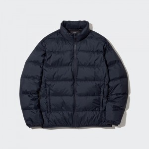 Kurtki Puchowe Męskie Uniqlo Ultra Light (3D Cut Wide Quilt) (2022 Edition) Granatowe,Uniqlo Polska | I436614