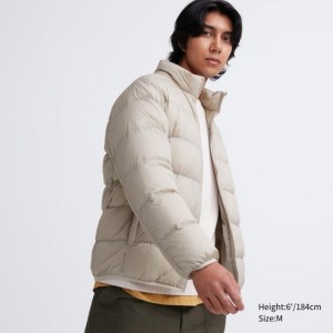 Kurtki Puchowe Męskie Uniqlo Ultra Light (3D Cut Wide Quilt) Natural,Uniqlo Polska | R490074