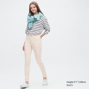 Legginsy Damskie Uniqlo Ultra Stretch Pants Białe,Uniqlo Polska | N519446