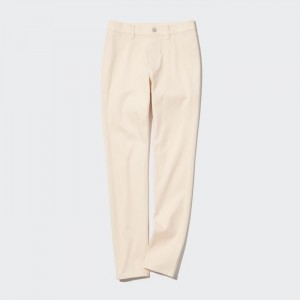 Legginsy Damskie Uniqlo Ultra Stretch Pants (Tall) Białe,Uniqlo Polska | Y819347