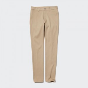Legginsy Damskie Uniqlo Ultra Stretch Pants (Tall) Beżowe,Uniqlo Polska | X465961