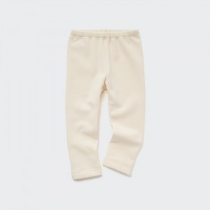 Legginsy Niemowlęce Uniqlo Fleece Białe,Uniqlo Polska | N714757