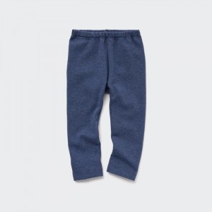 Legginsy Niemowlęce Uniqlo Fleece Niebieskie,Uniqlo Polska | L659074