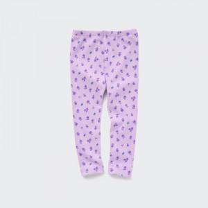 Legginsy Niemowlęce Uniqlo Floral Głęboka Fioletowe,Uniqlo Polska | C159715