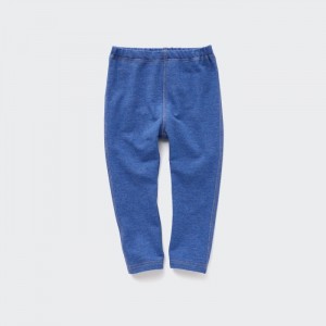 Legginsy Niemowlęce Uniqlo Full-Length (Denim Like) Niebieskie,Uniqlo Polska | Y482193