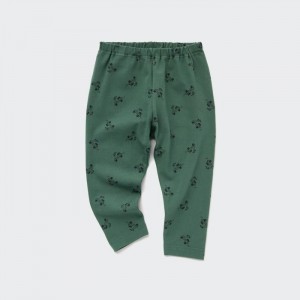 Legginsy Niemowlęce Uniqlo Scooter Relaxed-Fit Zielone,Uniqlo Polska | D731267