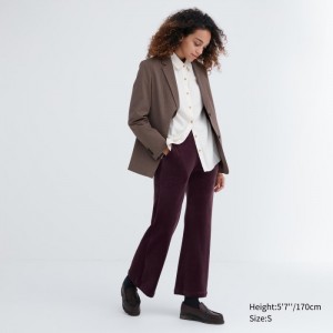 Lounge Pants Damskie Uniqlo Ultra Stretch Smooth Wine,Uniqlo Polska | I645737