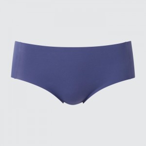 Majtki Damskie Uniqlo AIRism Ultra Seamless Hiphugger Niebieskie,Uniqlo Polska | C926681