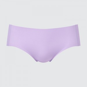 Majtki Damskie Uniqlo AIRism Ultra Seamless Hiphugger Fioletowe,Uniqlo Polska | W799172