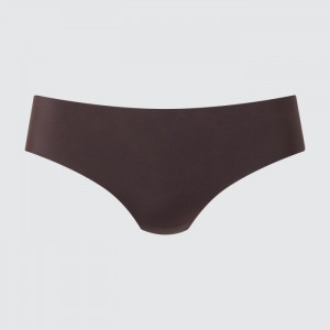 Majtki Damskie Uniqlo AIRism Ultra Seamless Regular Ciemny Brązowe,Uniqlo Polska | U807341